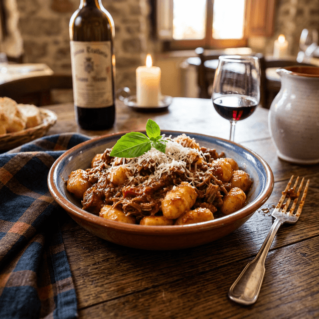 Gnocco Ida al Ragù Napoletano